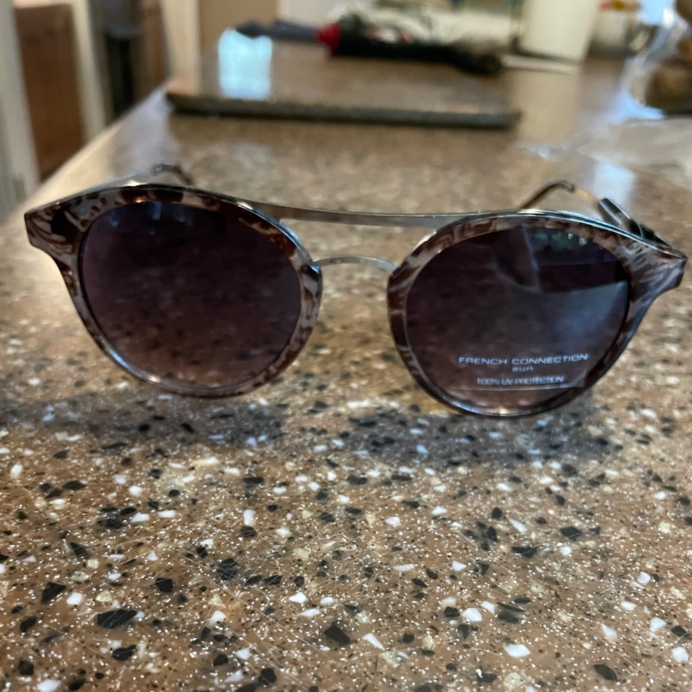 NWT French connection tortoise shell sunglasses. BRAND NEW!!!